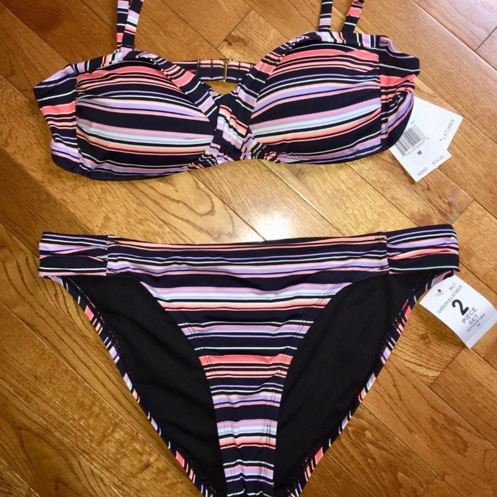 Gibson Latimer Bikini -  Convertible - Medium- NWT